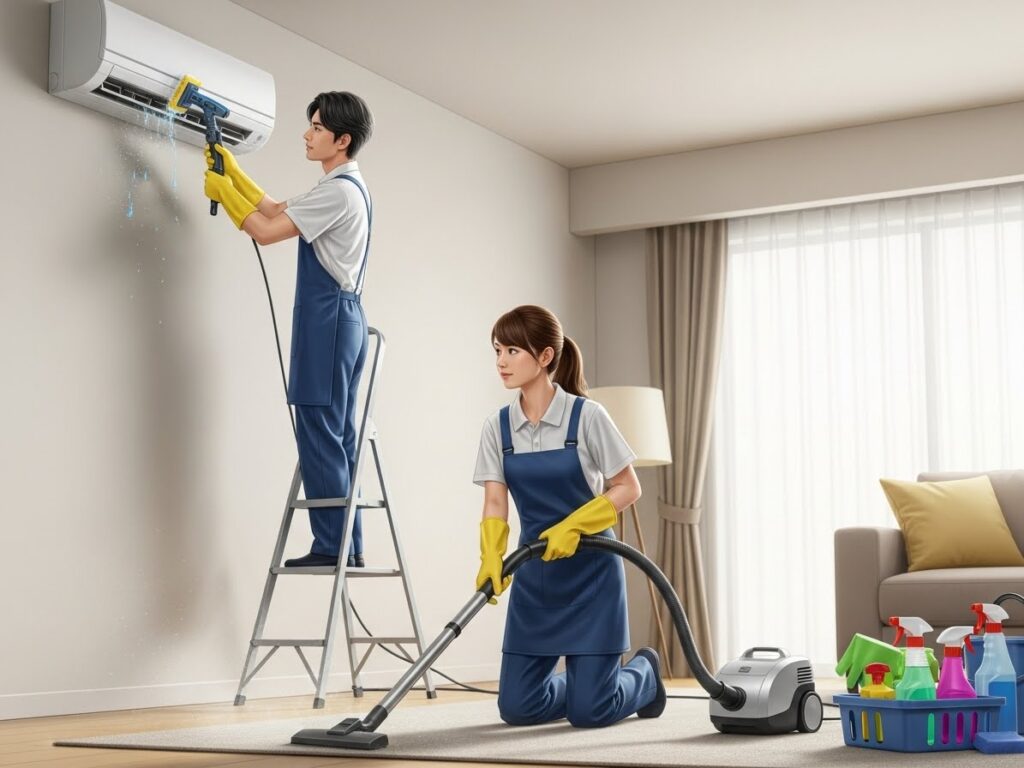 プロの清掃（ハウスクリーニング・エアコン掃除）