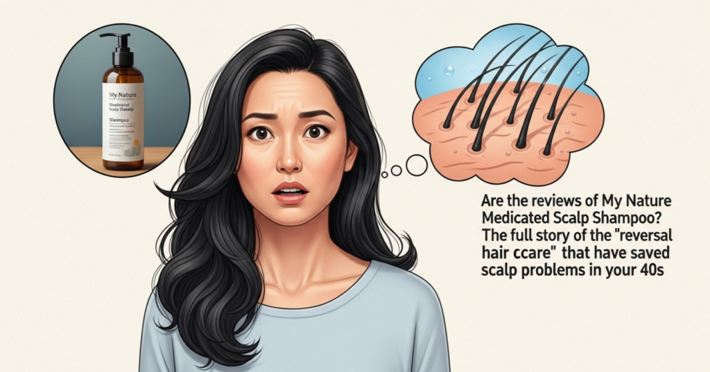 「355万本突破、女性のためのマイナチュレスカルプシャンプー」