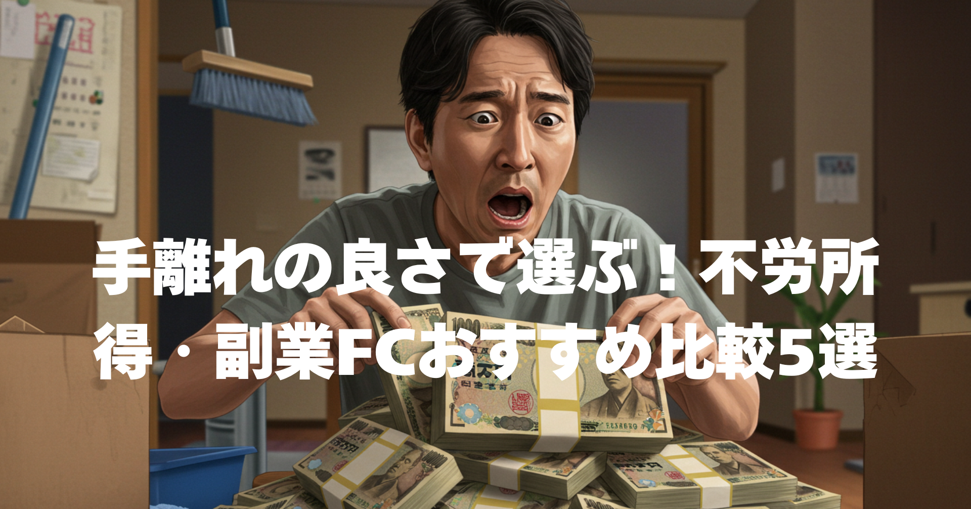 【2026年最新】手離れの良さで選ぶ！不労所得・副業FCおすすめ比較5選