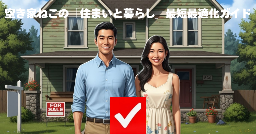 【NOTE公式ナビ】空き家ねこの「住まいと暮らし」最短最適化ガイド
