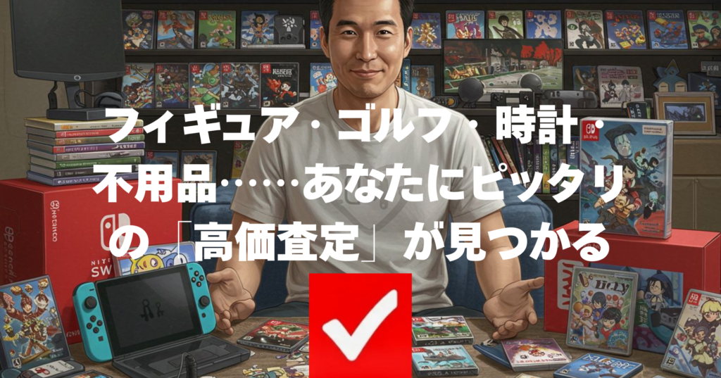 【NOTE公式ナビ】趣味の買取と不用品整理の「高価査定」ガイド