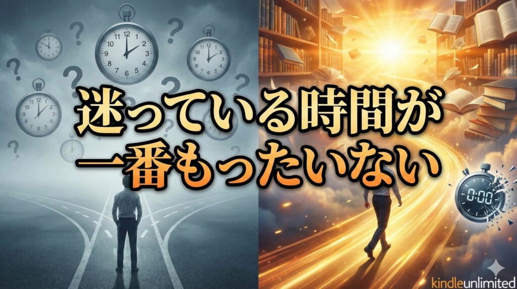 まとめ：迷っている時間が一番もったいない