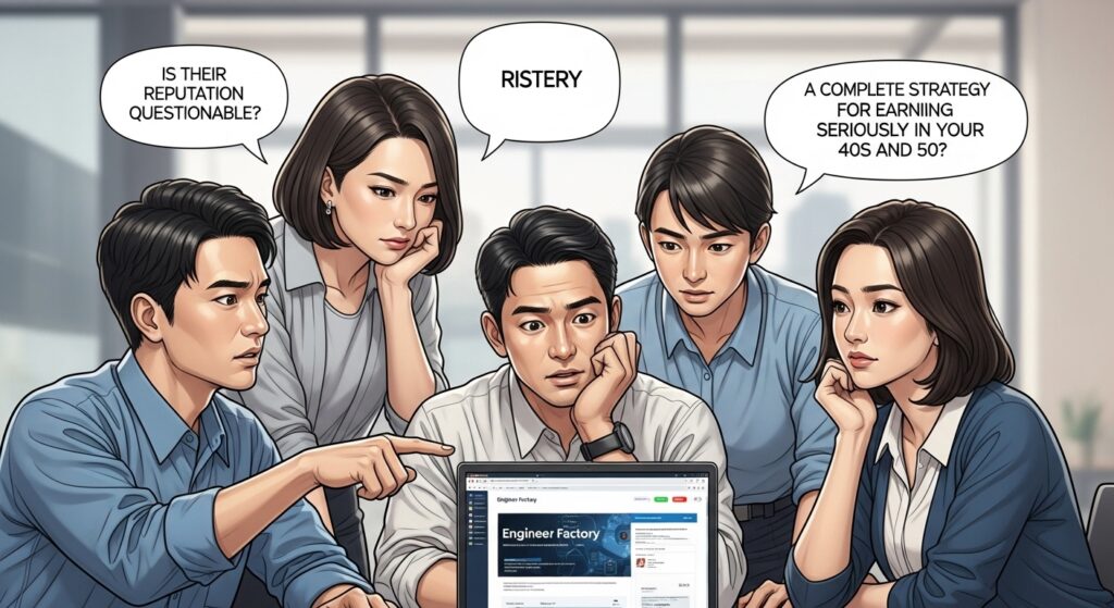 エンジニアファクトリーの評判は怪しい？40代・50代が本気で稼ぐための全戦略