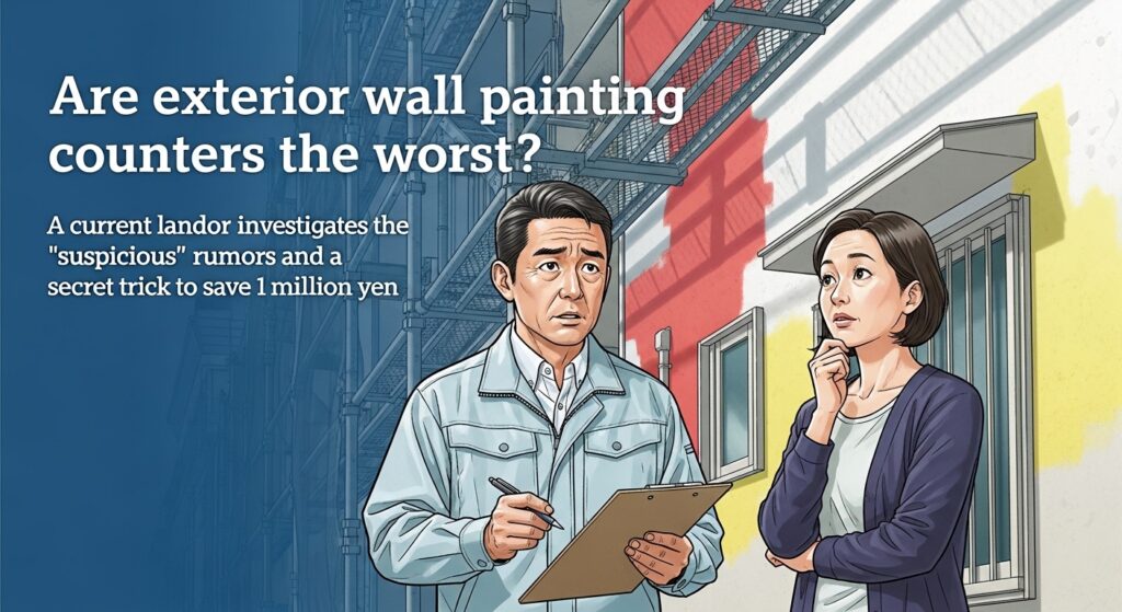 外壁塗装の窓口の評判は？現役大家が教える「100万損しない」ための活用マニュアル